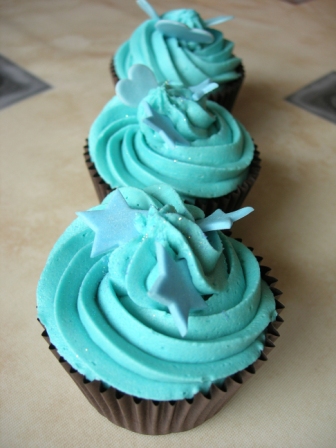 Stars & hearts cupcakes