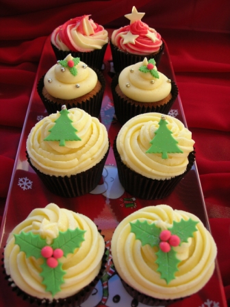 Xmas cupcakes