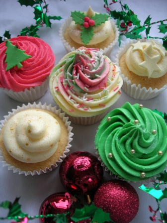 Xmas cupcakes