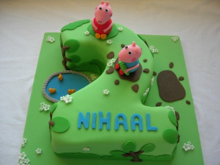 Peppa Pig cake