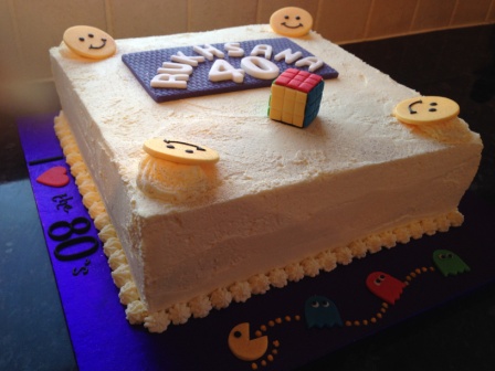 I love the 80's cake