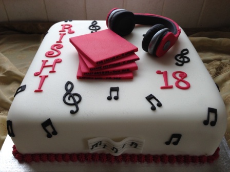Rishi's 18th birthday cake