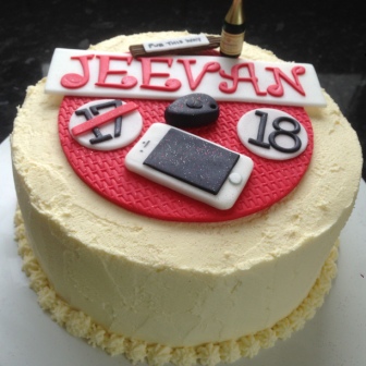 18th birthday cake