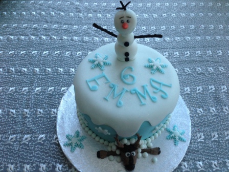 Frozen cake